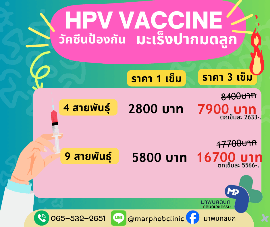 วัคซีน HPV 4 สายพันธุ์